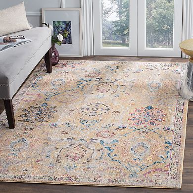 Safavieh Bristol Daniella Framed Floral Rug