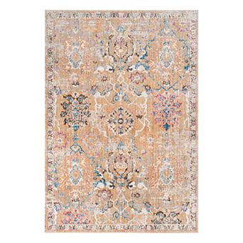 Safavieh Bristol Daniella Framed Floral Rug