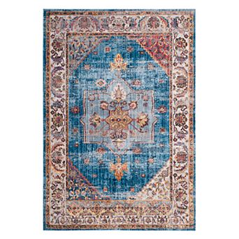 Safavieh Bristol Jacee Framed Floral Rug