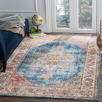 Safavieh Bristol Jacee Framed Floral Rug