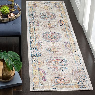 Safavieh Bristol Fairfax Framed Floral Rug