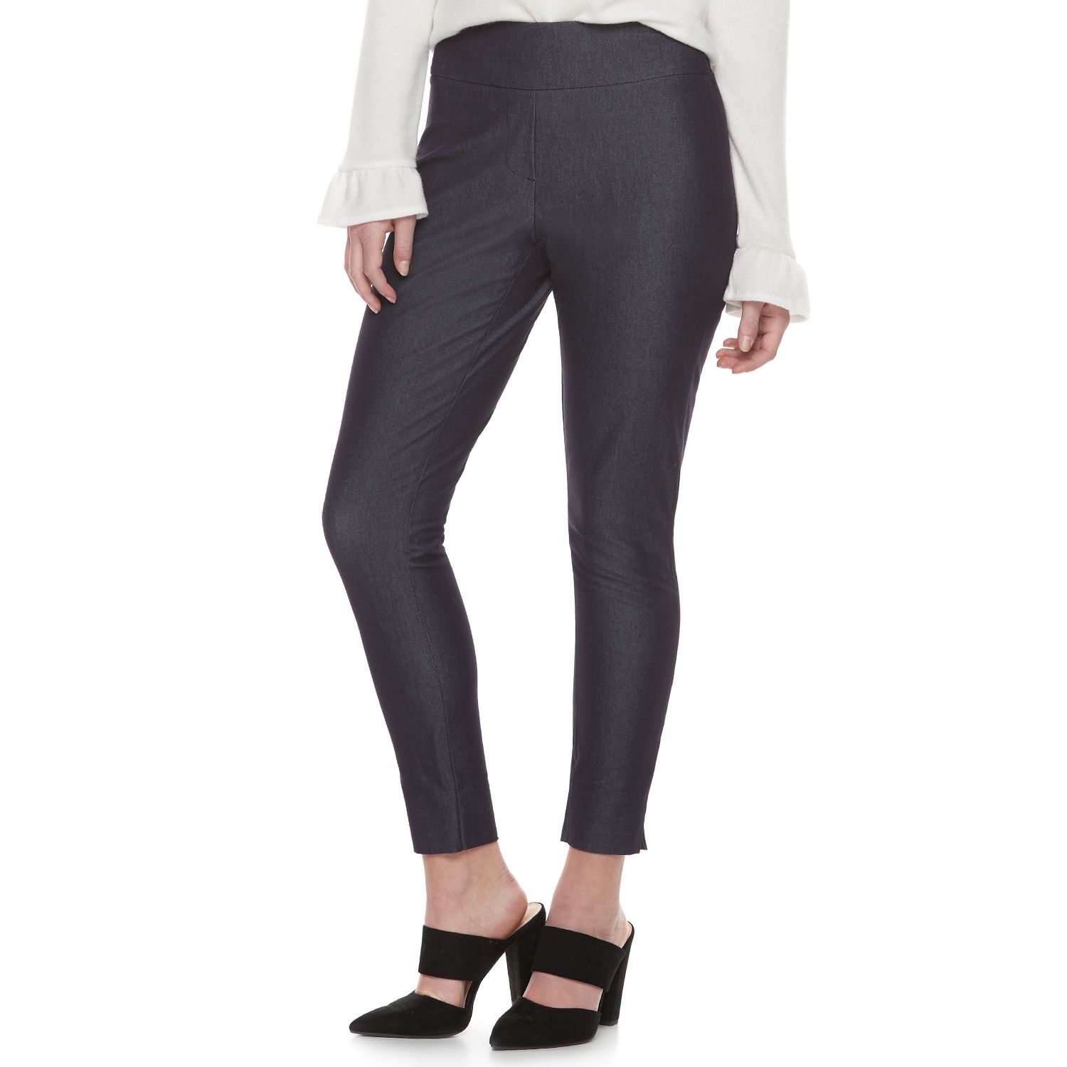 elle pull on skinny ankle pants