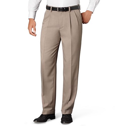 Big & Tall Van Heusen Classic-Fit No-Iron Pleated Dress Pants