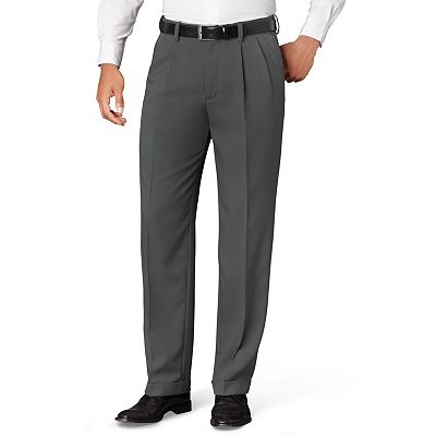 Big Tall Van Heusen Classic Fit No Iron Pleated Dress Pants