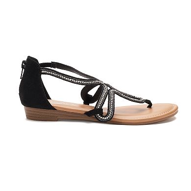 Candie's® Okra Women's Strappy Sandals