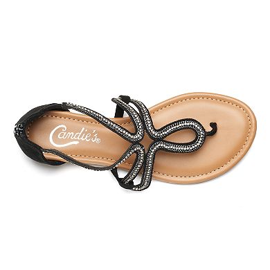 Candie's® Okra Women's Strappy Sandals