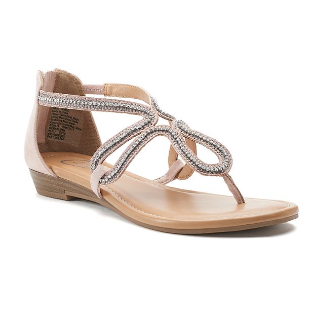 Kohls hot sale strappy sandals