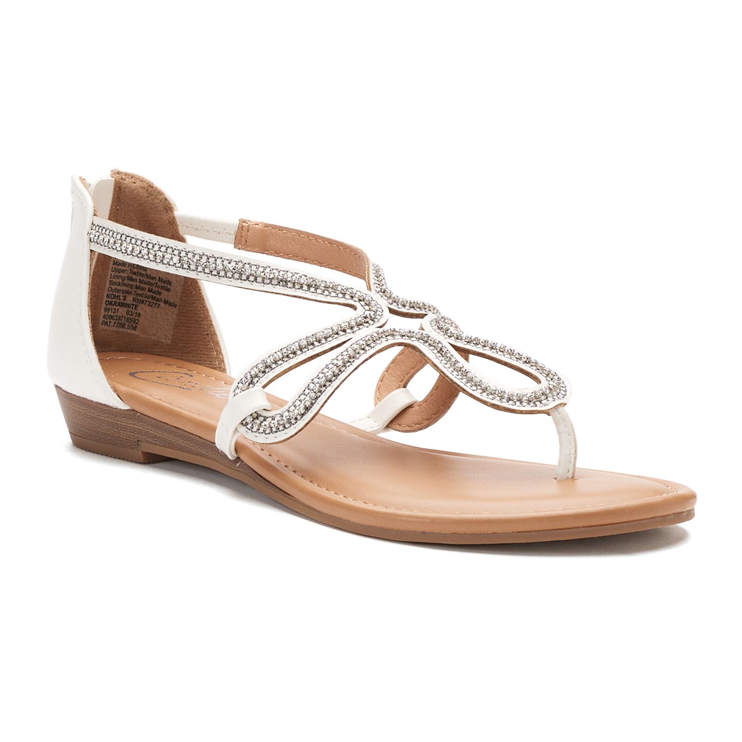 candies platform sandals