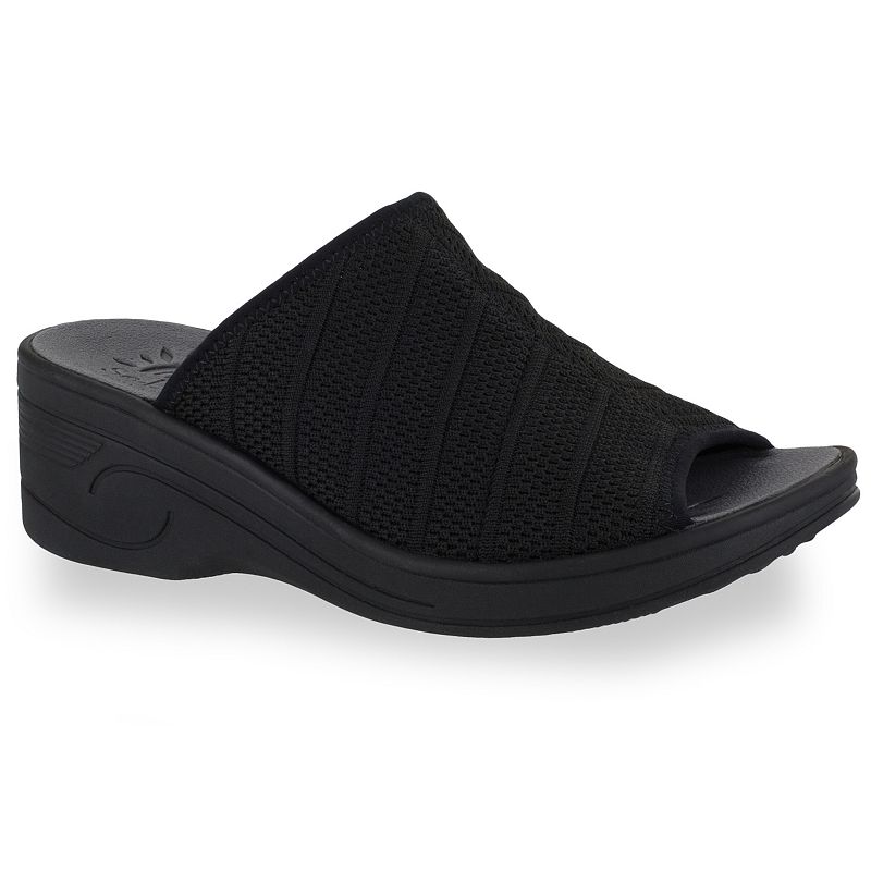 So Lite by Easy Street Airy Slide Sandals  