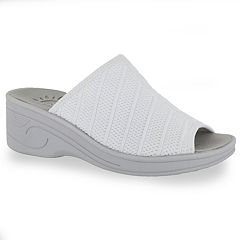 Womens White Easy Street Sandals - Shoes | Kohl's