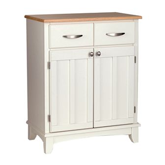 homestyles Small Buffet - Natural Wood Top