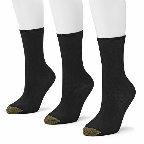 GOLDTOE® 3pk. Castaway Crew Socks