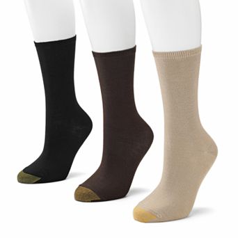 Women's GOLDTOE® 3-pack Castaway Crew Socks