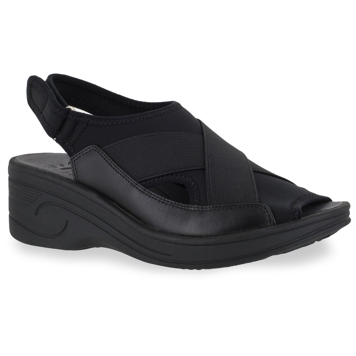 easy street delight wedge sandal
