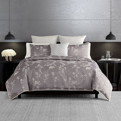 Simply Vera Vera Wang Ikat Floral 3 Piece Duvet Cover Set