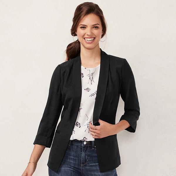 Lauren conrad 2025 black blazer