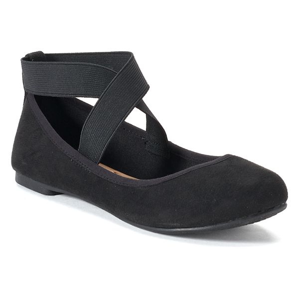 Kohls black hot sale flats