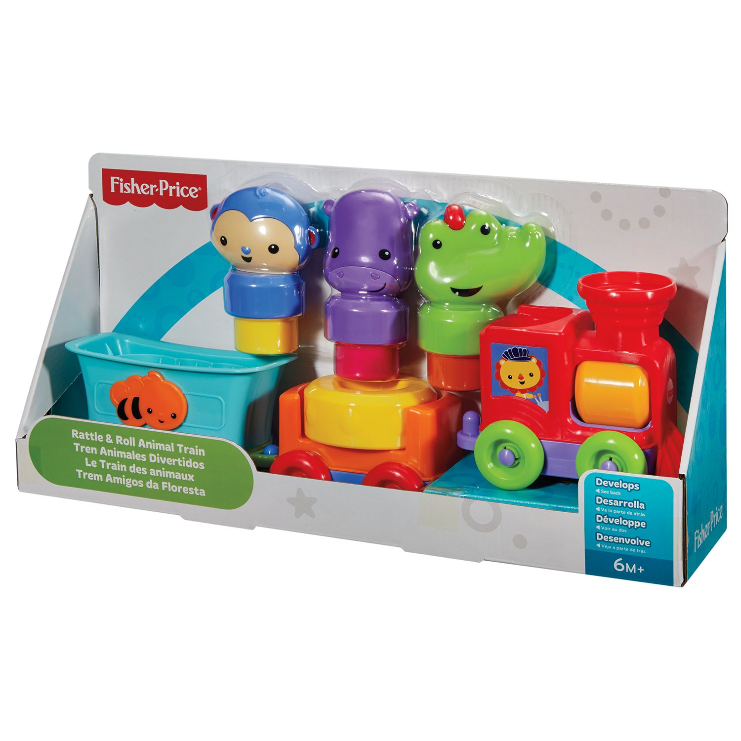 fisher price silly safari train
