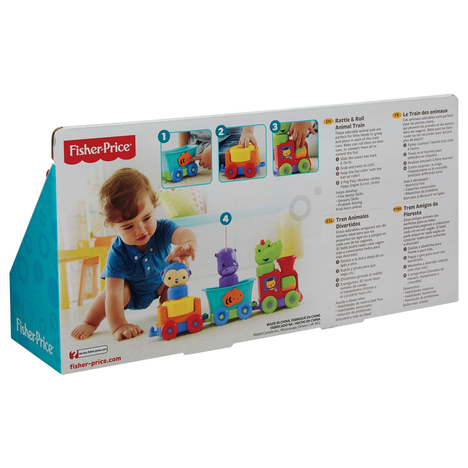 fisher price silly safari train