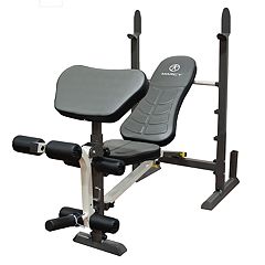 Space saver weight discount bench