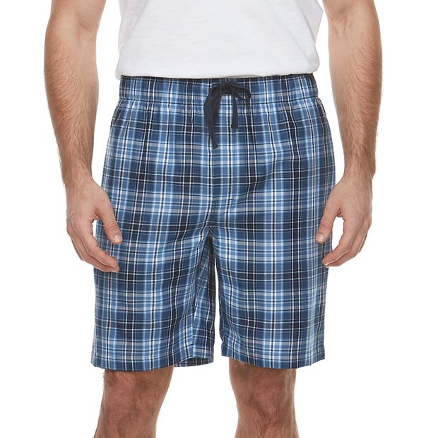 kohls mens plaid shorts