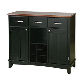 homestyles Large Buffet - Oak Top
