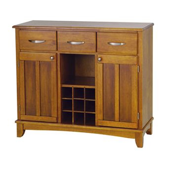 homestyles Large Buffet - Oak Top