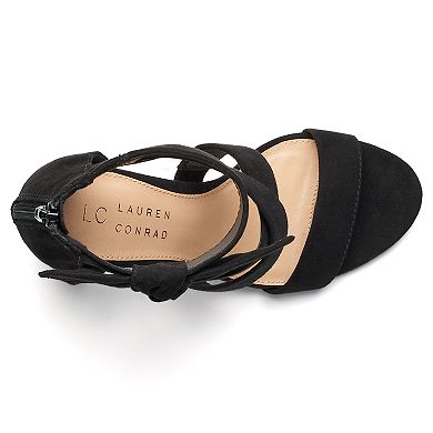 LC Lauren Conrad Girlfriend Women's High Heel Sandals