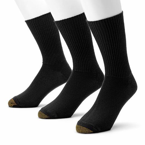 GOLDTOE® 3-pk. Fluffies Crew Socks