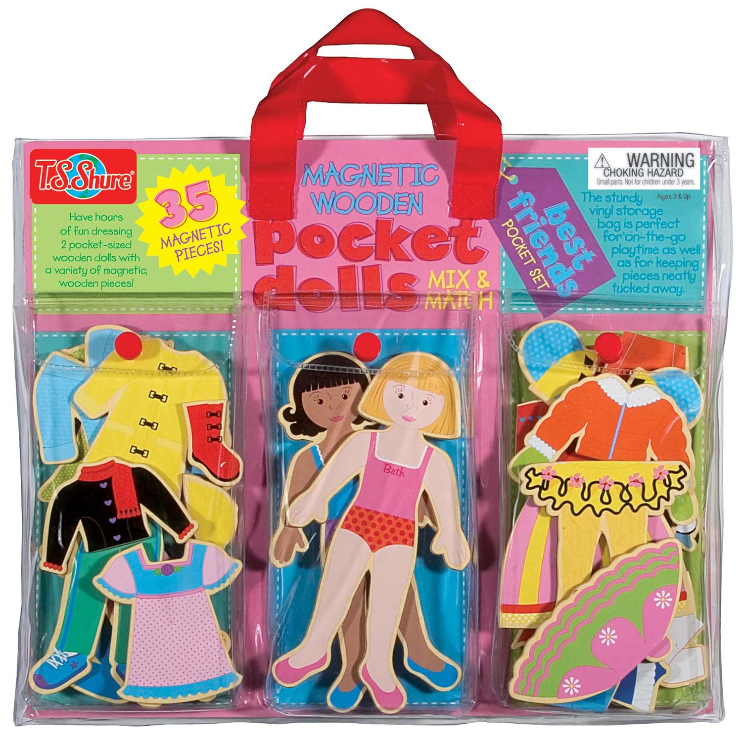 shure magnetic dress up dolls