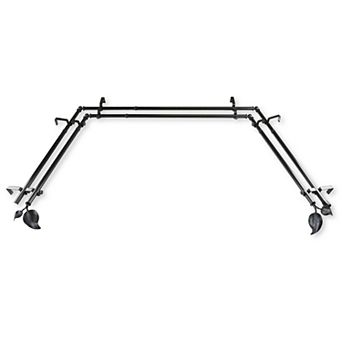 Rod Desyne Ivy Bay Window Double Curtain Rod