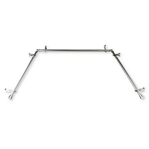 Decopolitan Bay Window 3 4 Ball Drapery Rod Set