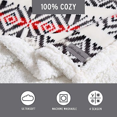 Eddie Bauer Printed Throw