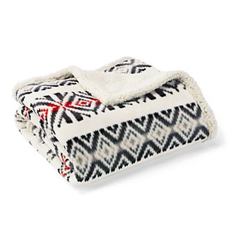 Eddie Bauer Printed Throw