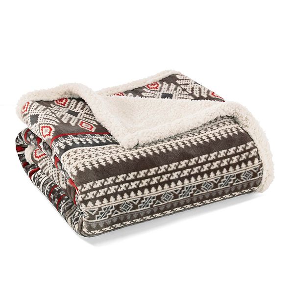 Eddie Bauer Printed Throw