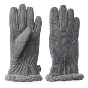 Women's Isotoner Water Repellent Chenille Tech Gloves