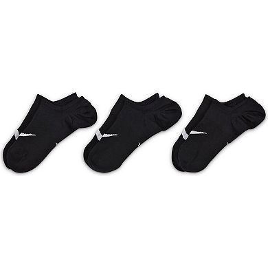 Women's Nike Everyday Plus Lightweight Training Footie Socks 3-Pack