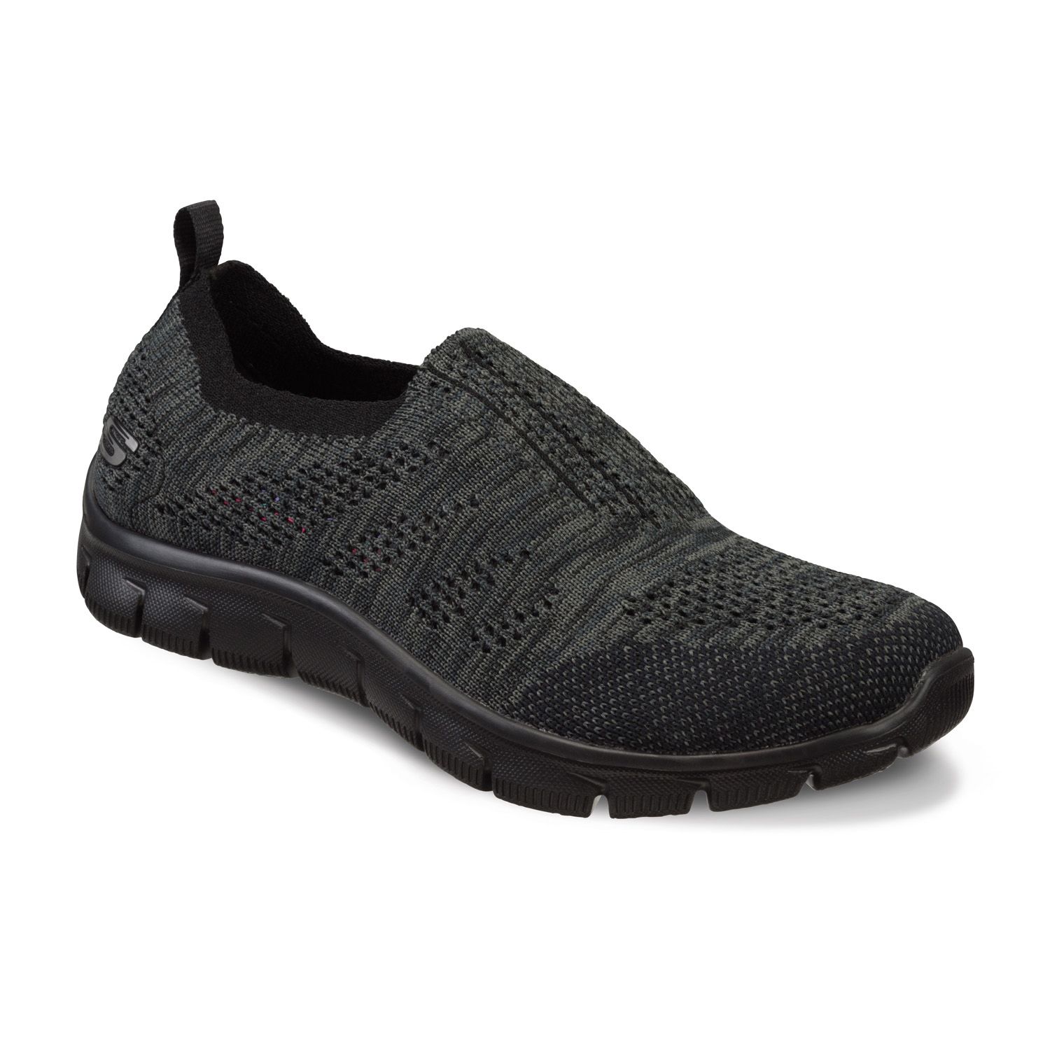 stretch knit shoes from skechers