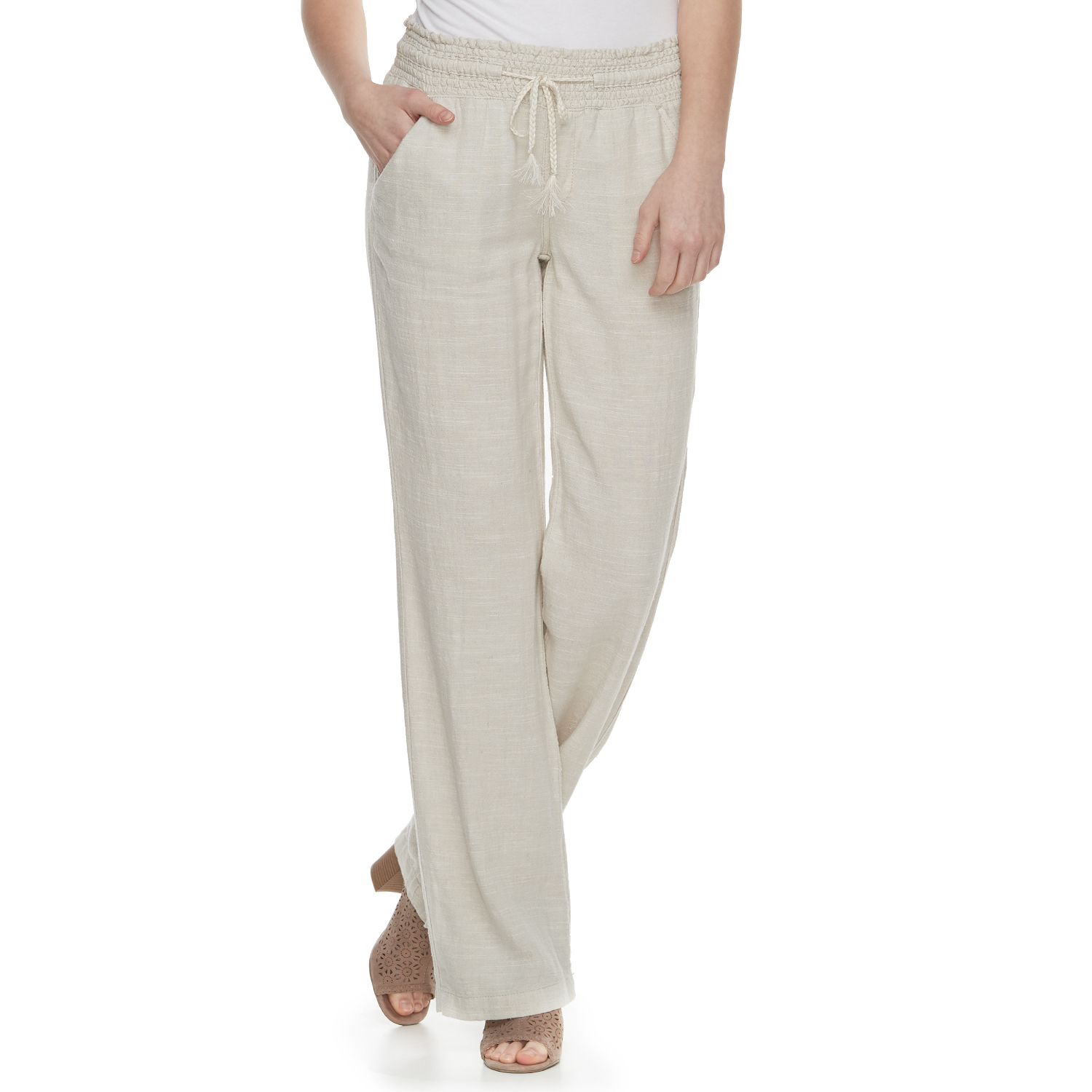 linen beach pants for juniors