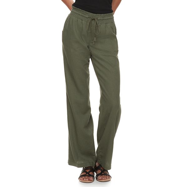 Juniors' SO® Wide-Leg Beach Pants