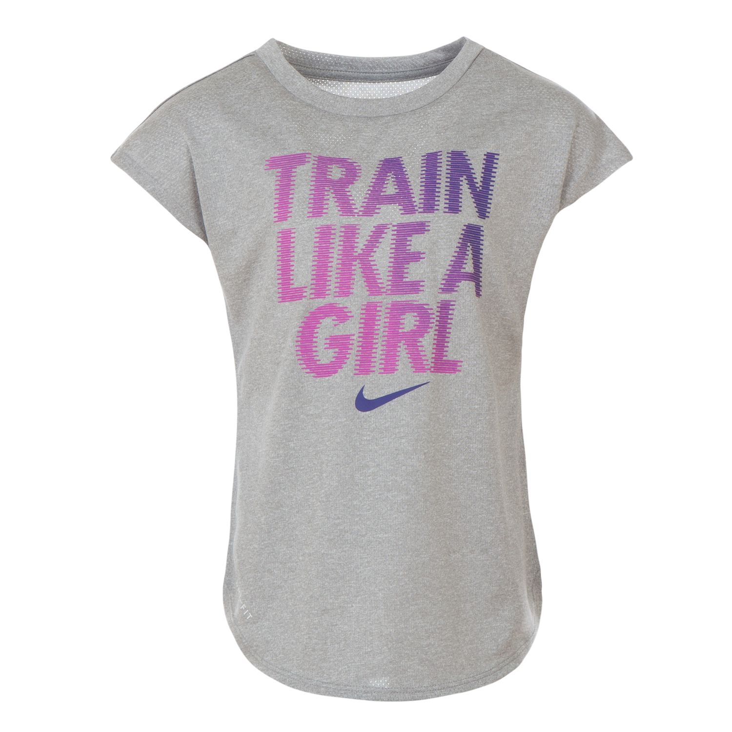 train like a girl nike shirt