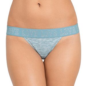 Juniors' SO® Love Elastic Thong Panty