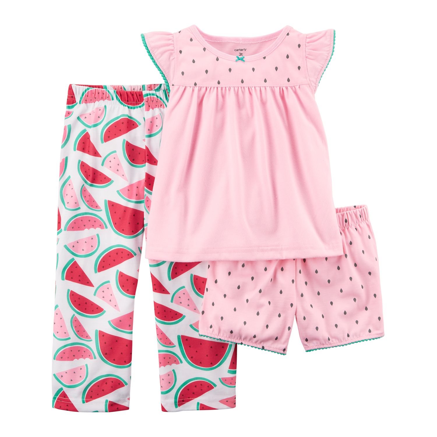 carters baby girl pajamas