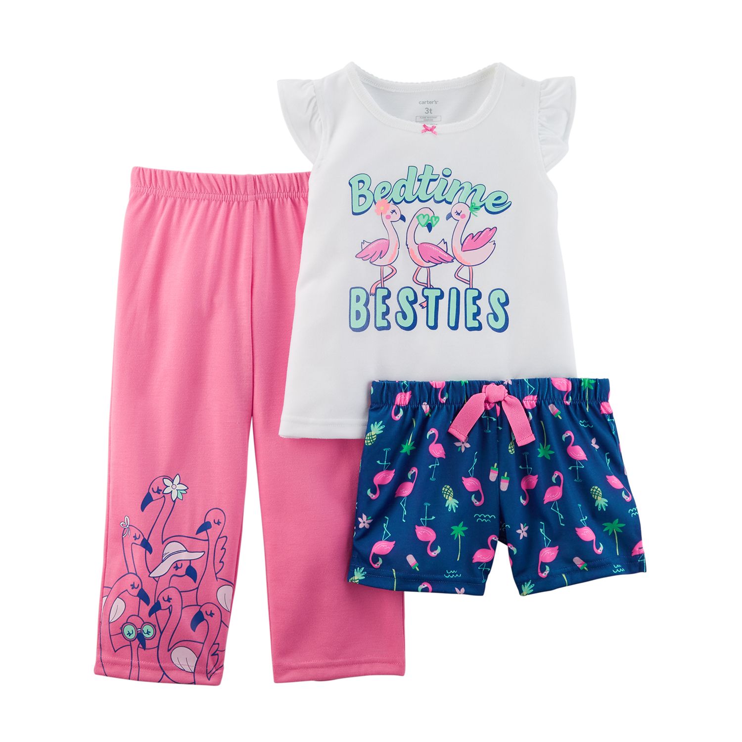 carter's pajama shorts set