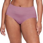 Women's Warner's RS1501P No Pinching. No Problems. Seamless Brief Panty  (Rosewater M)