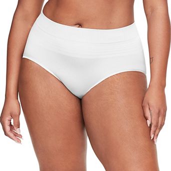 Warners No Pinching, No Problems® Dig-Free Comfort Waist with Lace Smooth and Seamless Brief RS1501P