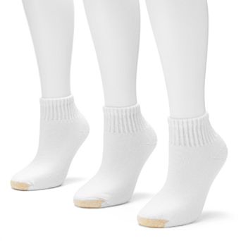 Women's GOLDTOE® 3-pack Ultra Tec Quarter Socks