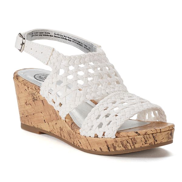 SO® Entertainer Girls' Wedge Sandals