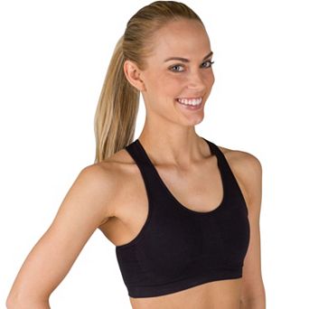 Jockey Sport® Bra: Seamless Medium-Impact Sports Bra 6997