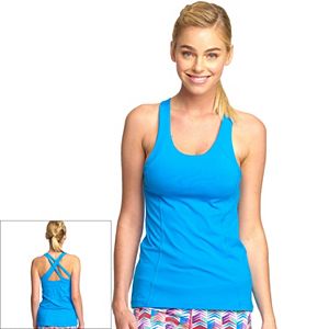 Women's Colosseum Botanical Scoopneck Tennis Tank